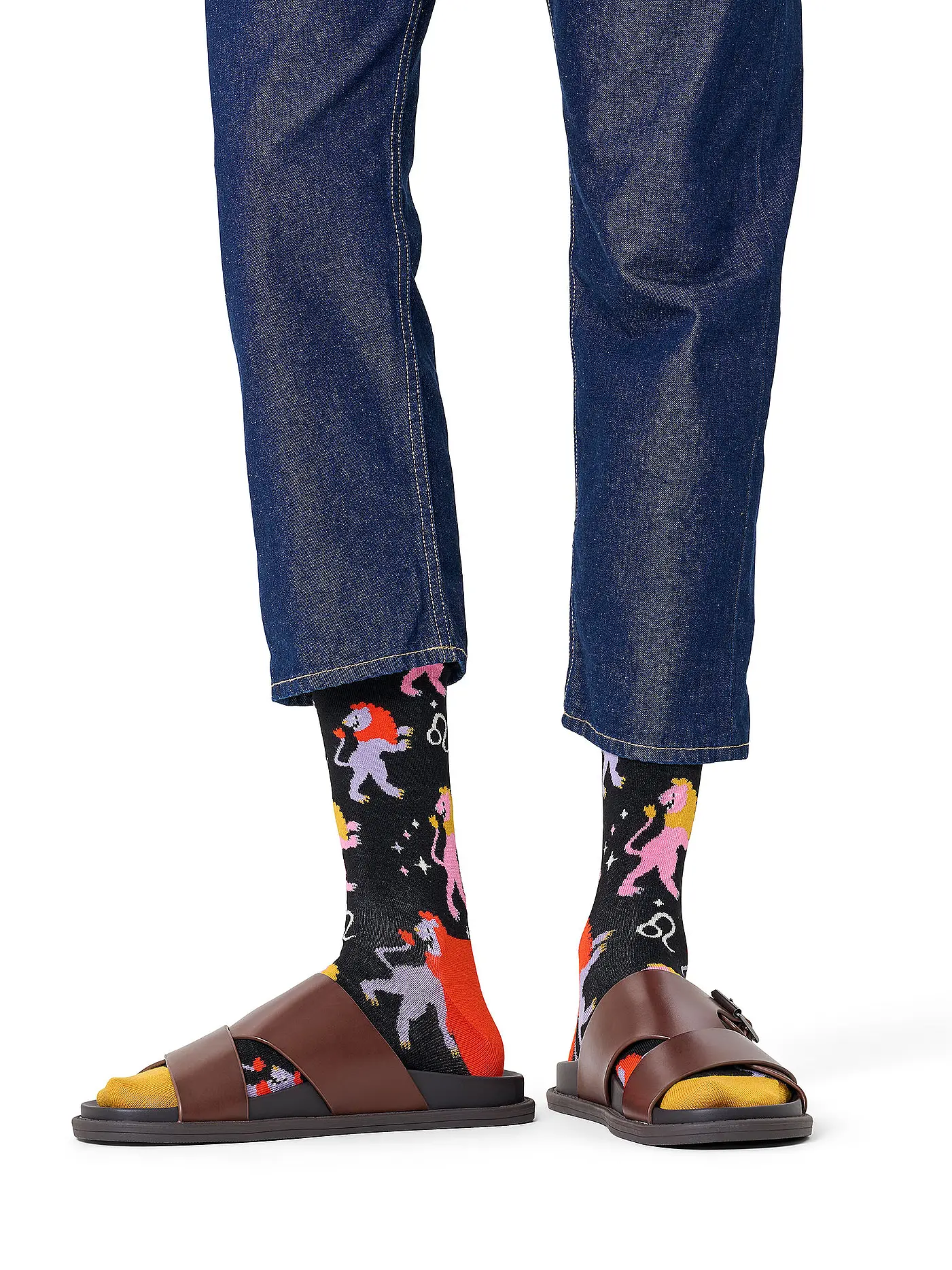 HAPPY SOCKS | Herren Socken LÖWE  41-46 navy | 